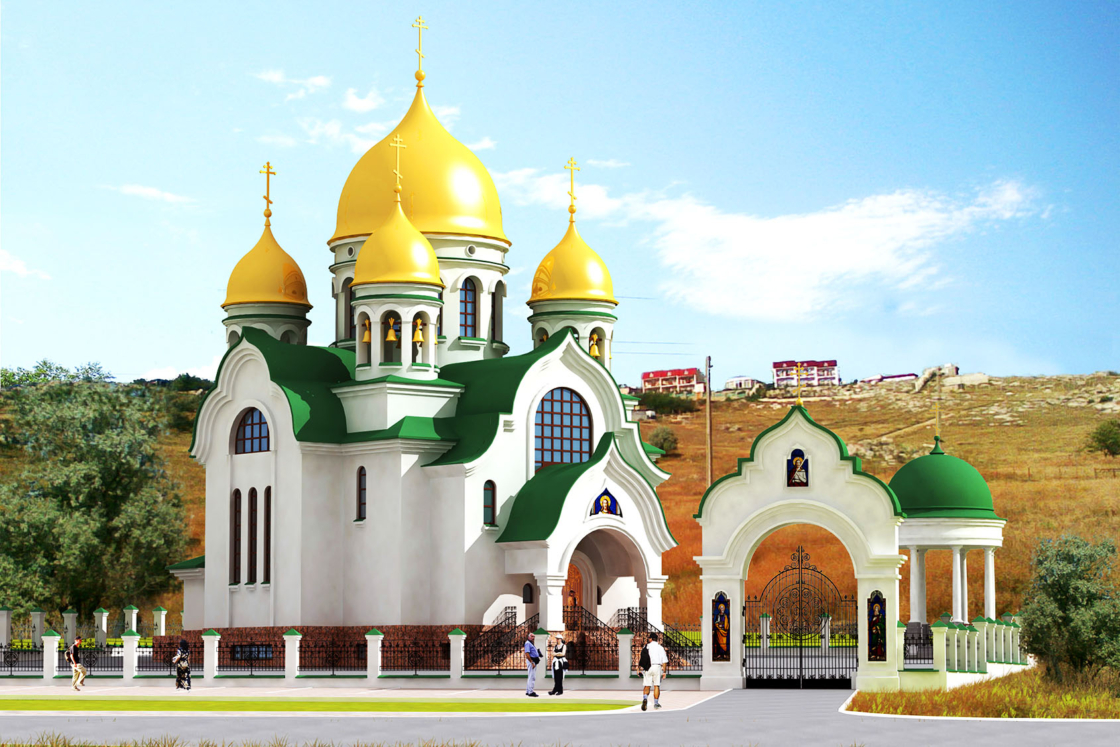 Храм Александра Невского в будущем